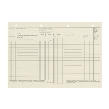 Preview: BTM Betäubungsmittel Karteikarten 250 Stück